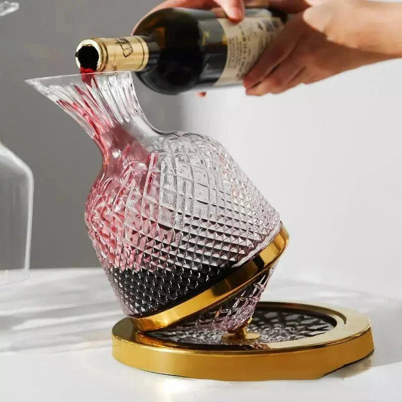 1500ml Monzzi Crystal Glass Wine Decanter for Enhanced Aeration