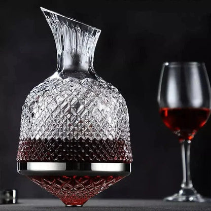 1500ml Monzzi Crystal Glass Wine Decanter for Enhanced Aeration