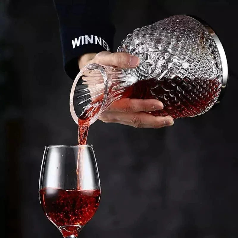 1500ml Monzzi Crystal Glass Wine Decanter for Enhanced Aeration