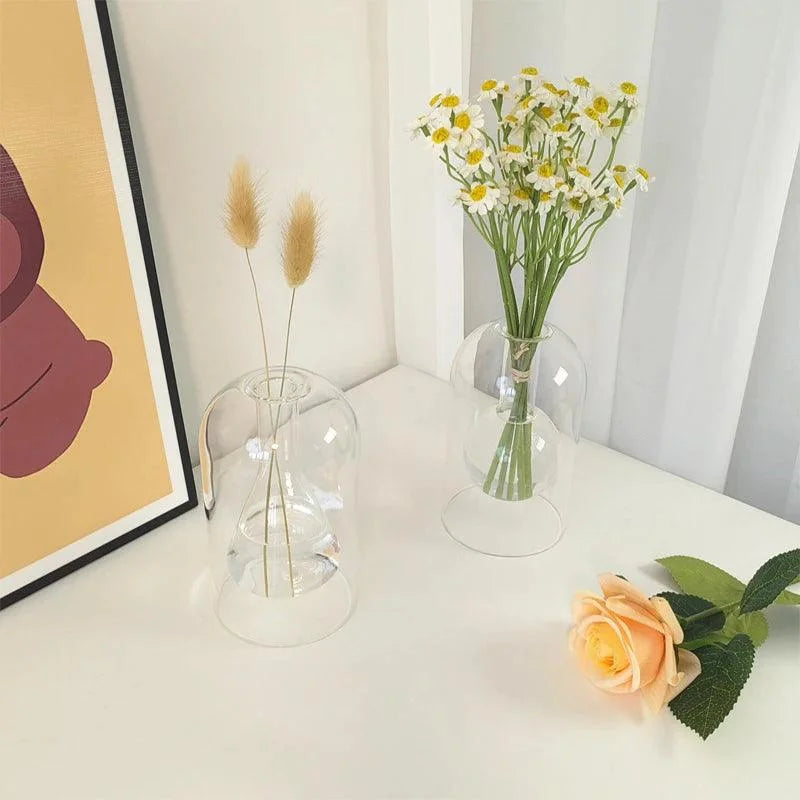 Minimalist Transparent Glass Aromatherapy Diffuser for Elegant Home Decor