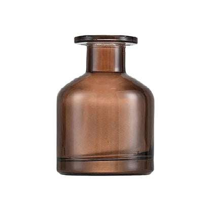 Monzzi Decorative Glass Bottle Essential Oil Diffuser with Reeds