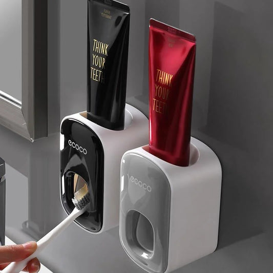 Space-Saving Automatic Toothpaste Dispenser for Bathroom by Monzzi
