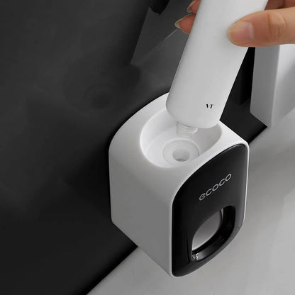Space-Saving Automatic Toothpaste Dispenser for Bathroom by Monzzi