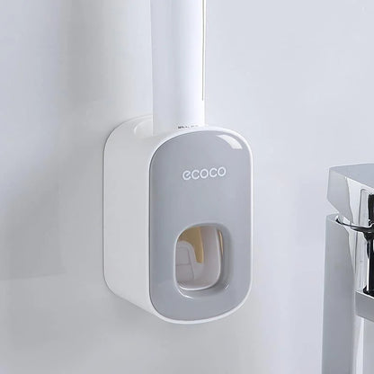 Space-Saving Automatic Toothpaste Dispenser for Bathroom by Monzzi