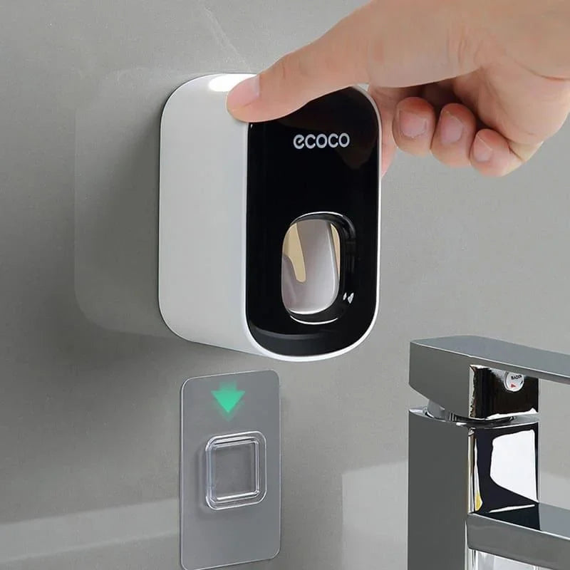 Space-Saving Automatic Toothpaste Dispenser for Bathroom by Monzzi