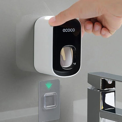 Space-Saving Automatic Toothpaste Dispenser for Bathroom by Monzzi