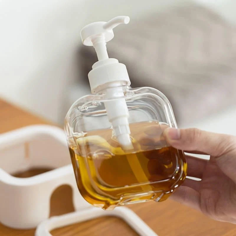 Sturdy ABS Liquid Soap Dispenser for Bathroom and Kitchen by Monzzi