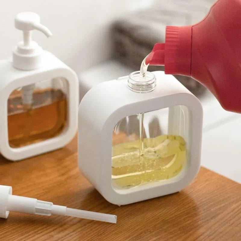 Sturdy ABS Liquid Soap Dispenser for Bathroom and Kitchen by Monzzi
