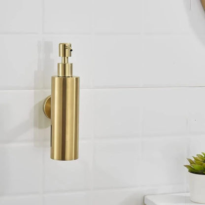 Stainless Steel Liquid Soap Dispenser for Bathroom and Kitchen by Monzzi