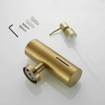 Stainless Steel Liquid Soap Dispenser for Bathroom and Kitchen by Monzzi