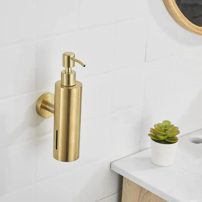 Stainless Steel Liquid Soap Dispenser for Bathroom and Kitchen by Monzzi