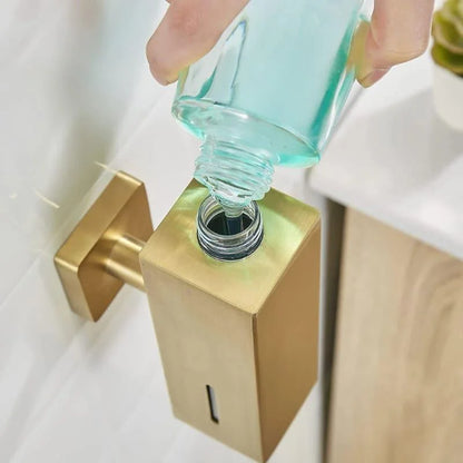 Stainless Steel Liquid Soap Dispenser for Bathroom and Kitchen by Monzzi