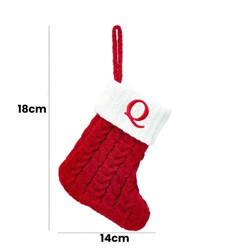 Alphabet Letter Decorations for Christmas Stockings