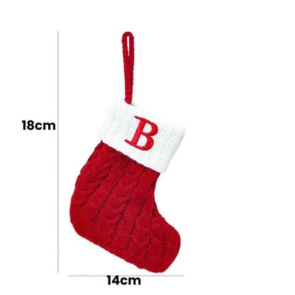 Alphabet Letter Decorations for Christmas Stockings