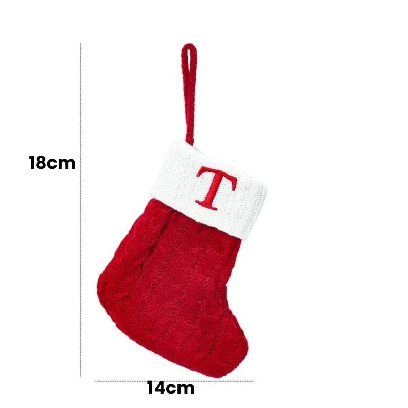 Alphabet Letter Decorations for Christmas Stockings
