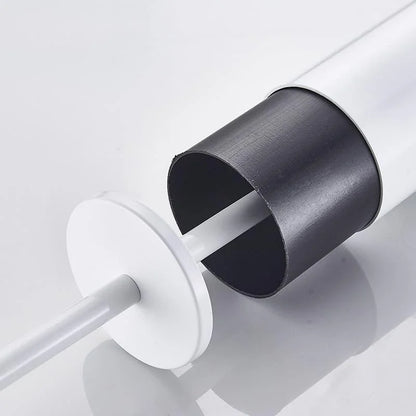 Monzzi Bathroom Aluminum Toilet Brush with Holder