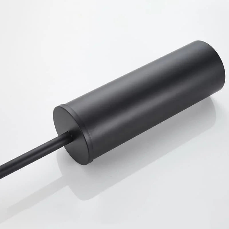 Monzzi Bathroom Aluminum Toilet Brush and Holder Set