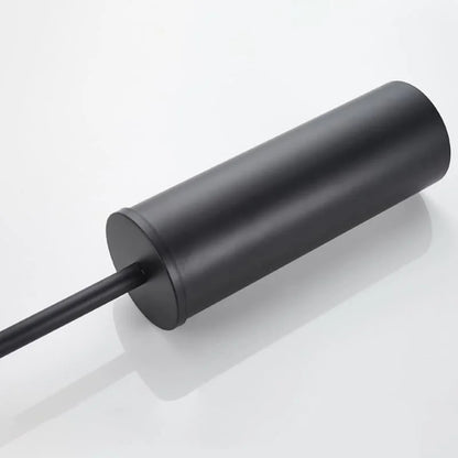 Monzzi Bathroom Aluminum Toilet Brush and Holder Set