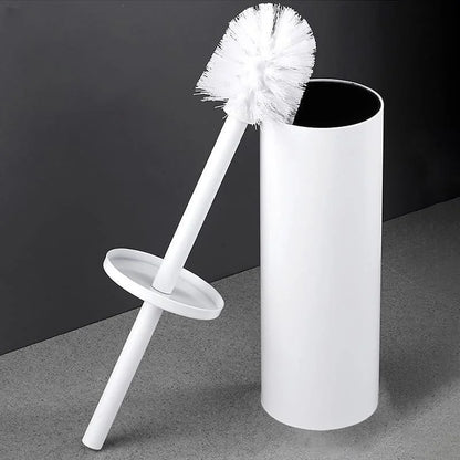 Monzzi Bathroom Aluminum Toilet Brush with Holder