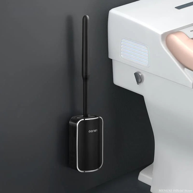 Monzzi Bathroom Holder with Silicone Toilet Brush