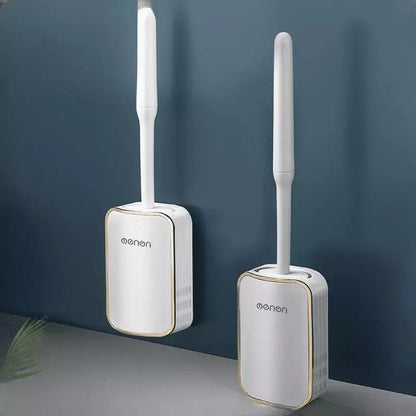 Monzzi Bathroom Holder with Silicone Toilet Brush