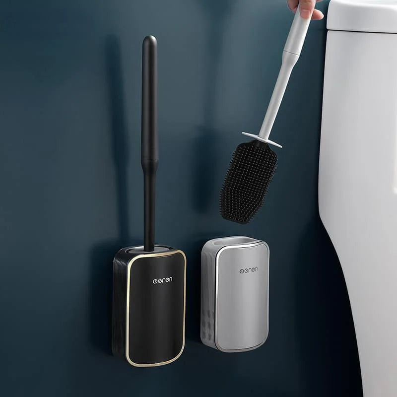 Monzzi Bathroom Holder with Silicone Toilet Brush