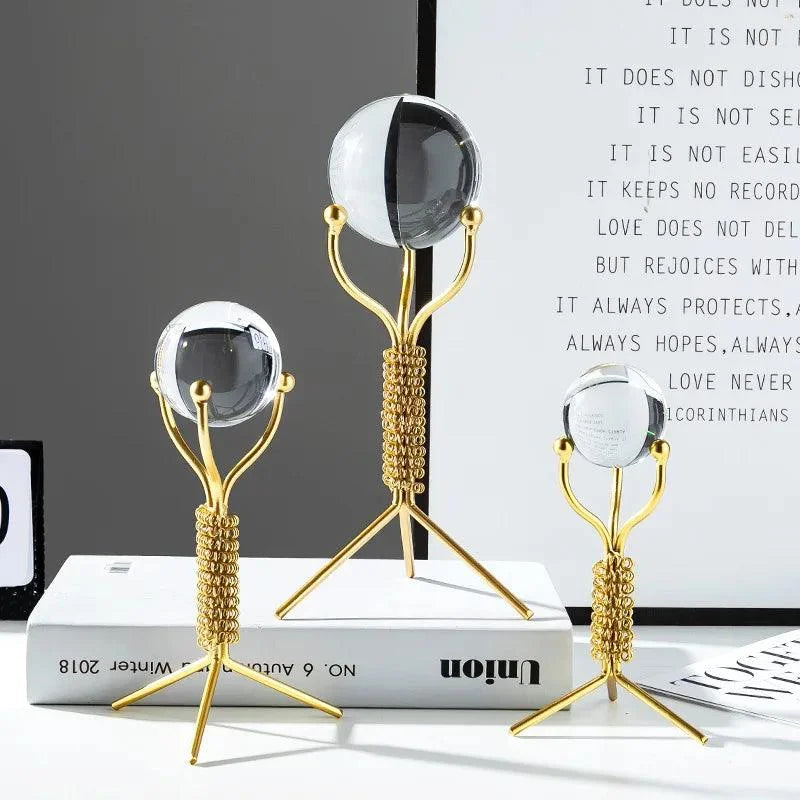 Nordic-Inspired Ceramic Decorative Sculpture for Monzzi Home