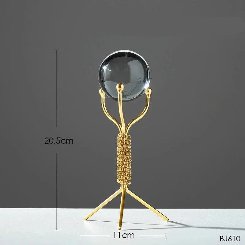 Nordic-Inspired Ceramic Decorative Sculpture for Monzzi Home