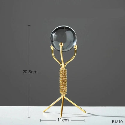 Nordic-Inspired Ceramic Decorative Sculpture for Monzzi Home