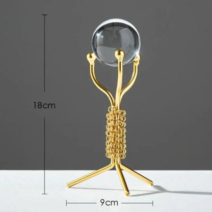 Nordic-Inspired Ceramic Decorative Sculpture for Monzzi Home