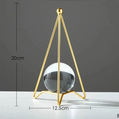 Nordic-Inspired Ceramic Decorative Sculpture for Monzzi Home