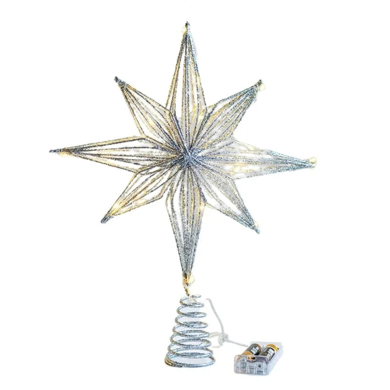 Monzzi Illuminated LED Star Christmas Tree Topper
