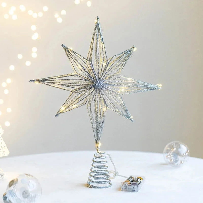 Monzzi Illuminated LED Star Christmas Tree Topper