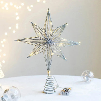 Monzzi Illuminated LED Star Christmas Tree Topper