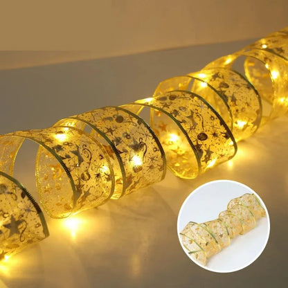 Monzzi Illuminated Decorative Ribbon For Christmas tree