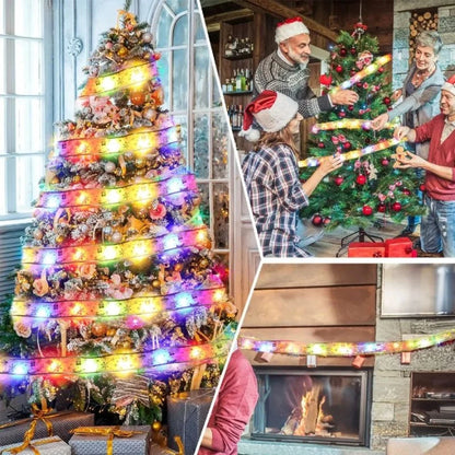 Monzzi Lighting Decorative LED Ribbon for Christmas Trees