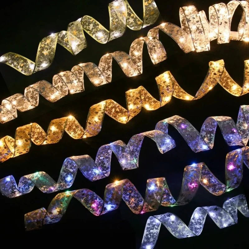 Monzzi Lighting Decorative LED Ribbon for Christmas Trees