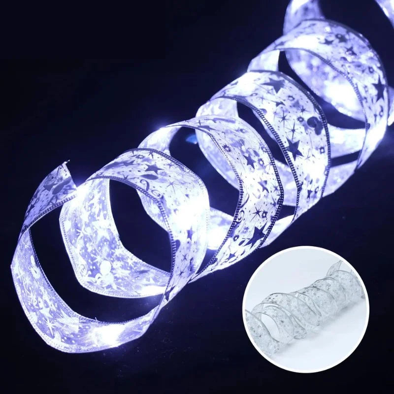 Monzzi Illuminated Decorative Ribbon For Christmas tree