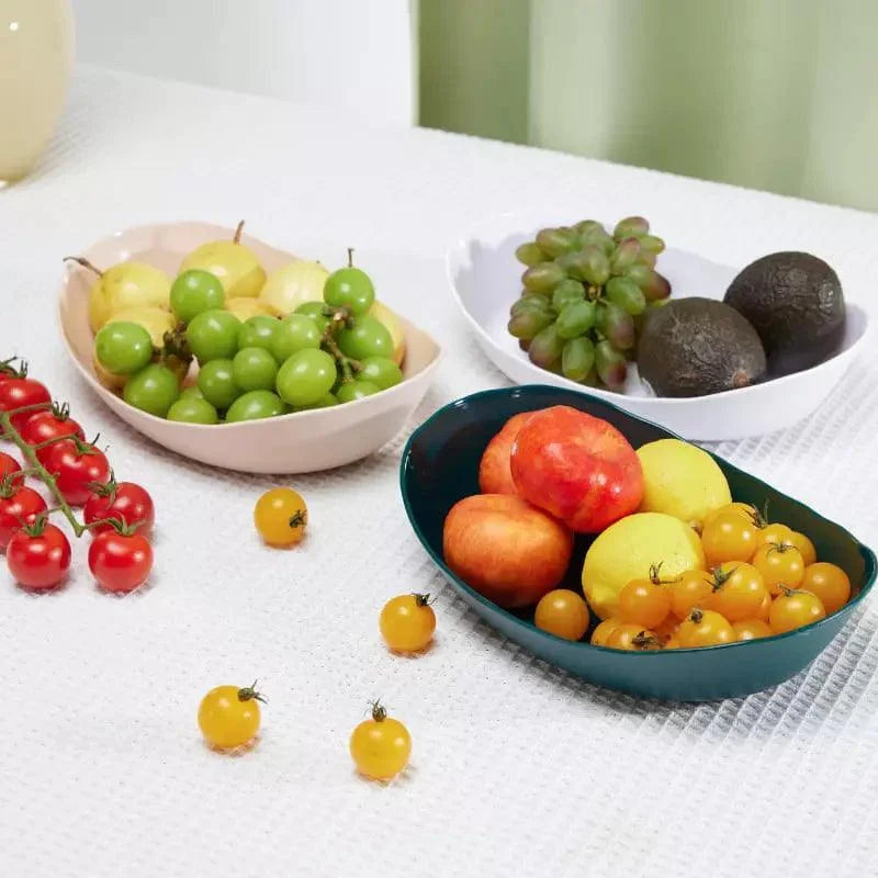 Stackable Natural Bamboo Fruit Baskets for Organizing Your Produce - Monzzi