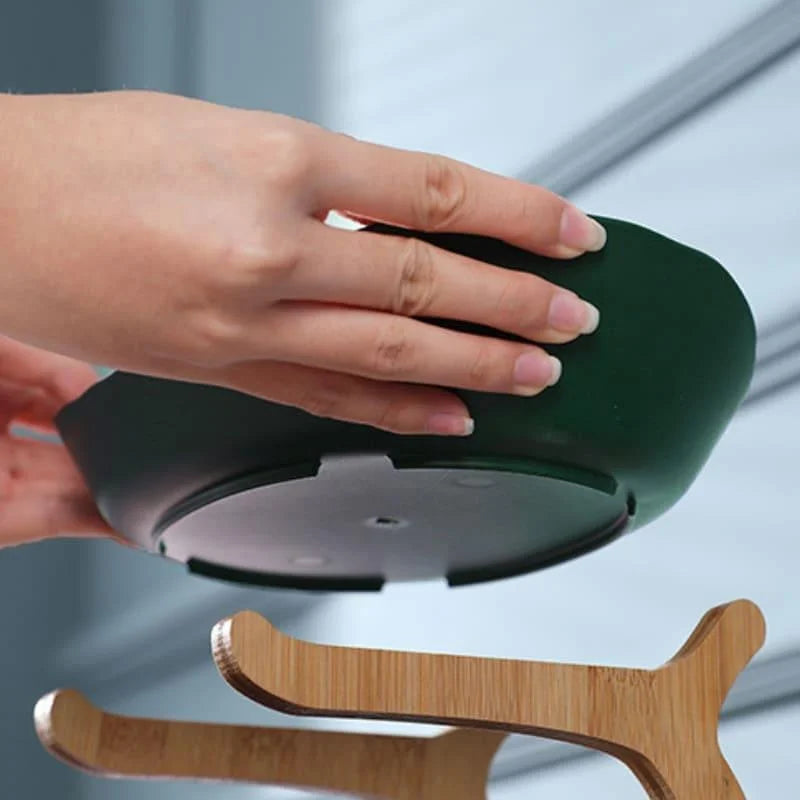 Stackable Natural Bamboo Fruit Baskets for Organized Storage - Monzzi