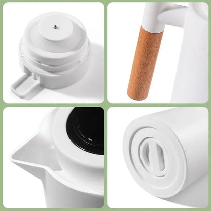 Monzzi Thermal Bottle with Built-in Digital Thermometer for Coffee and Tea