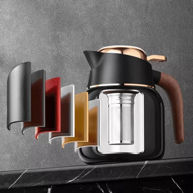 Monzzi - Stainless Steel and Ceramic Insulated Bottle for Coffee and Tea