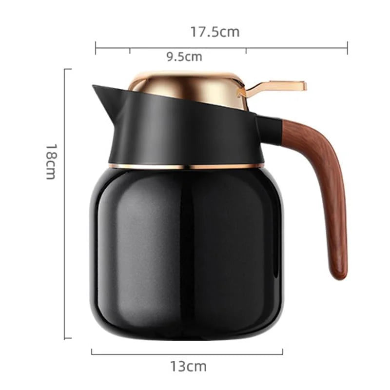 Monzzi - Stainless Steel and Ceramic Insulated Bottle for Coffee and Tea