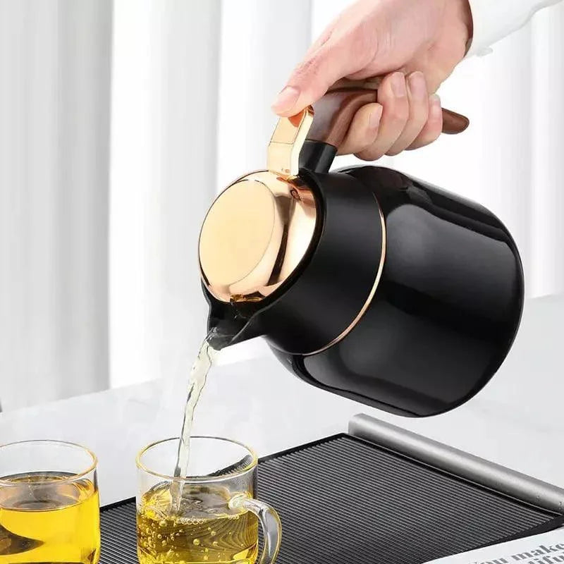 Monzzi - Stainless Steel and Ceramic Insulated Bottle for Coffee and Tea