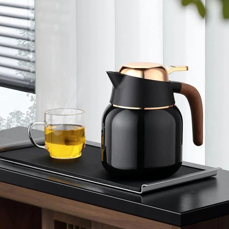 Monzzi - Stainless Steel and Ceramic Insulated Bottle for Coffee and Tea