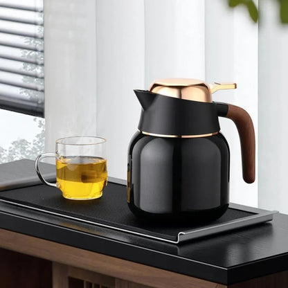 Monzzi - Stainless Steel and Ceramic Insulated Bottle for Coffee and Tea