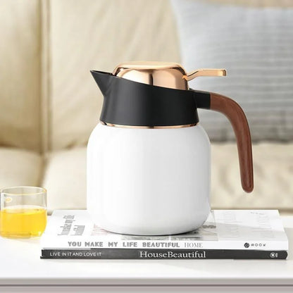 Monzzi - Stainless Steel and Ceramic Insulated Bottle for Coffee and Tea