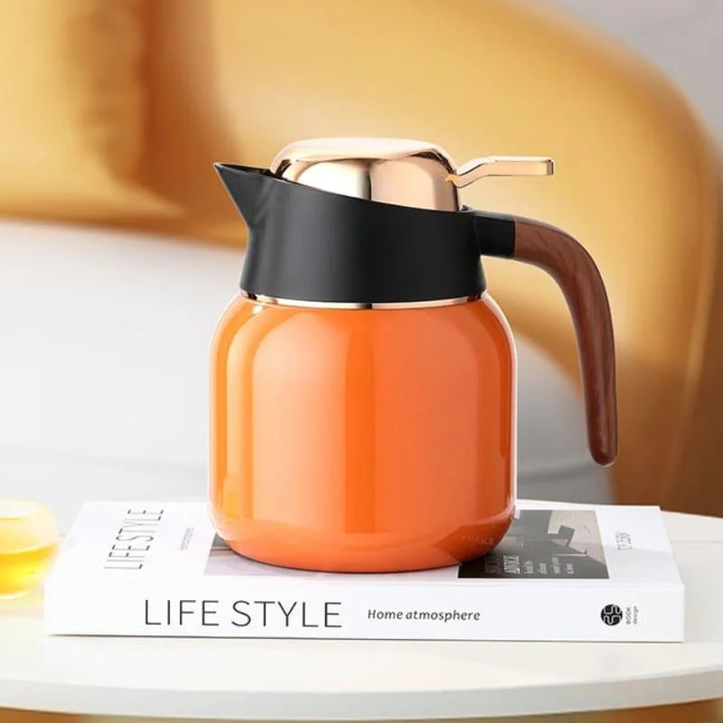 Monzzi - Stainless Steel and Ceramic Insulated Bottle for Coffee and Tea