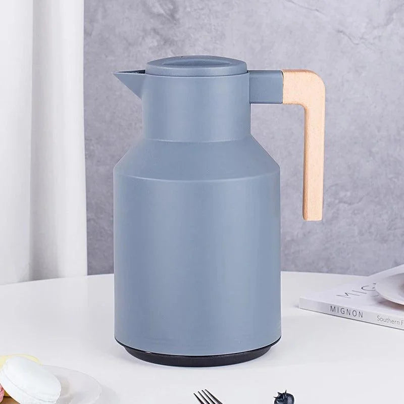 Glass-Lined Stainless Steel Thermal Bottle for Coffee and Tea