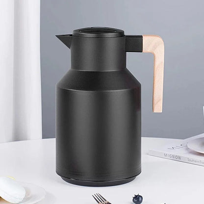 Glass-Lined Stainless Steel Thermal Bottle for Coffee and Tea